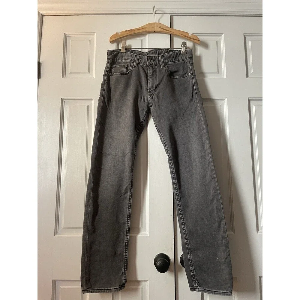 Bonobos Men's Slim Fit Jeans Size 32x32 Gray Stretch Denim Pants RN128054